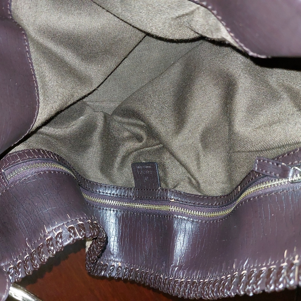 GUCCI LARGE HORSEBIT HOBO BAG - Picture 9 of 12